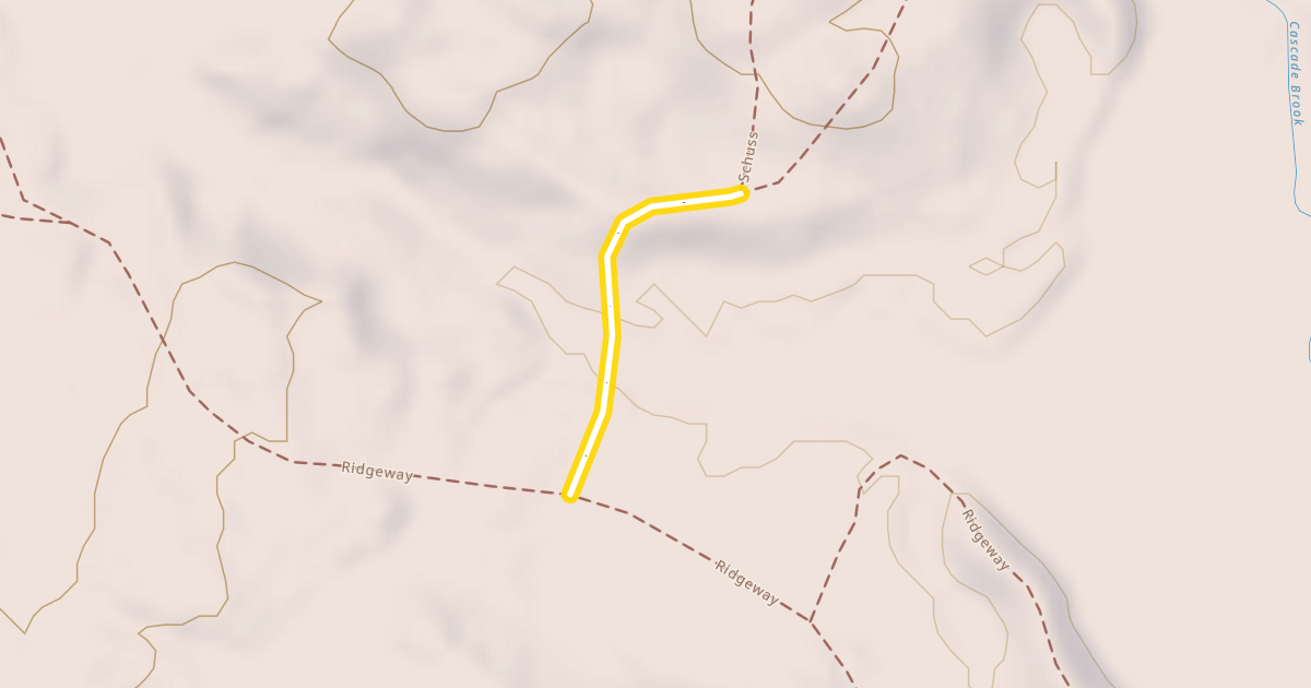 Map preview of Schlosser Schuss