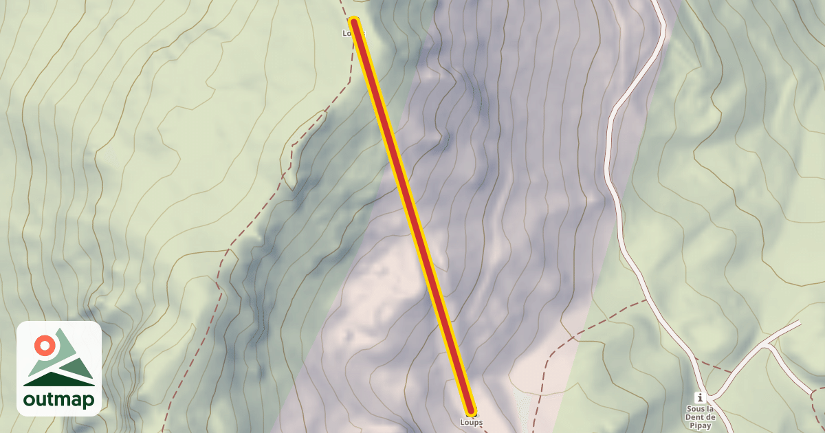 Map of Loups