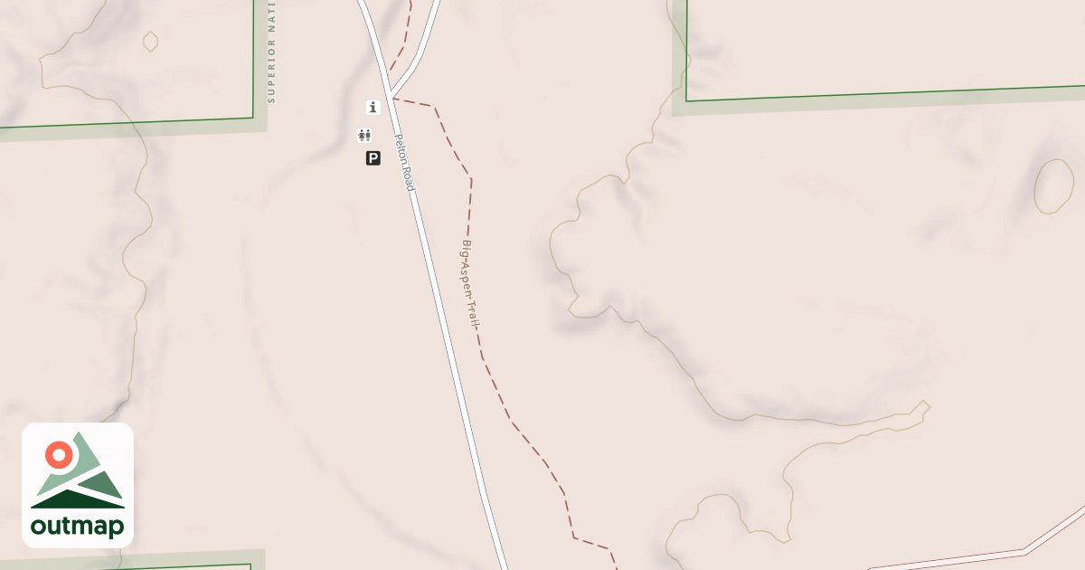 Map of BIG ASPEN ATV SPUR AA