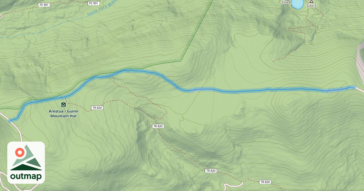 Map of Pipeline Trail