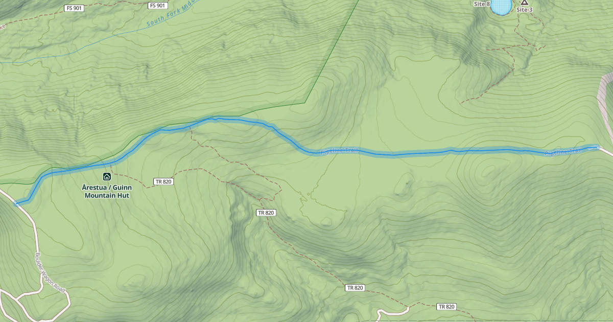 Map preview of Pipeline Trail