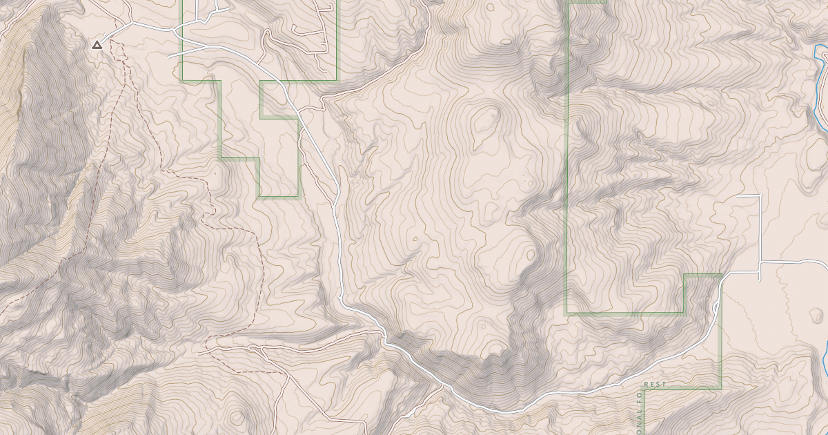 Map preview of PEBBLE CREEK
