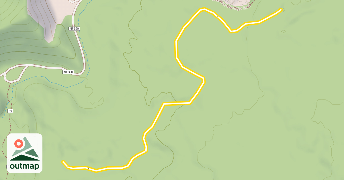 Map of Woody's Way