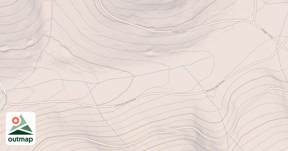 Map of CHURCH CAMP