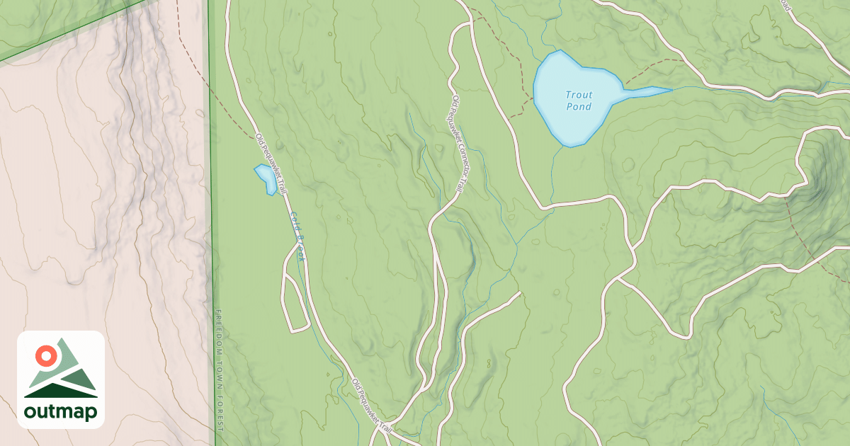 Map of Connector Trail