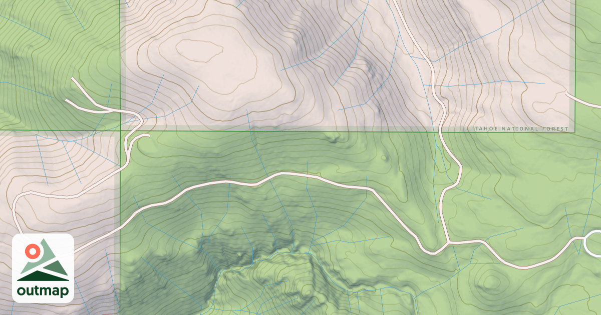 Map of BOX CANYON
