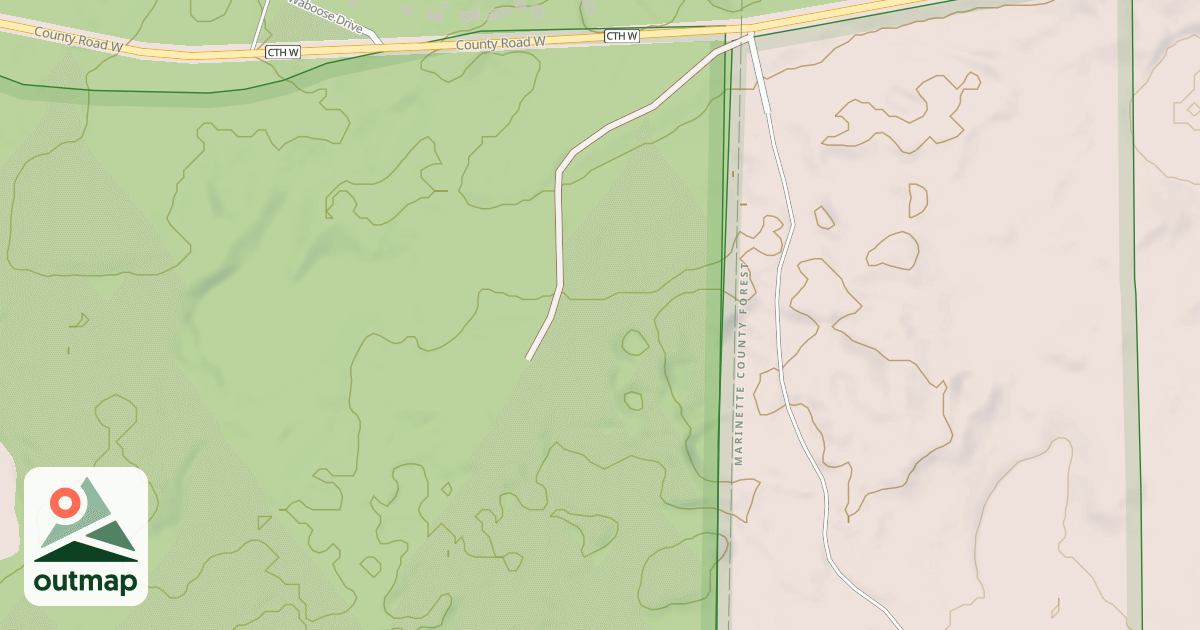 Map of FLOWER LAKE ROAD