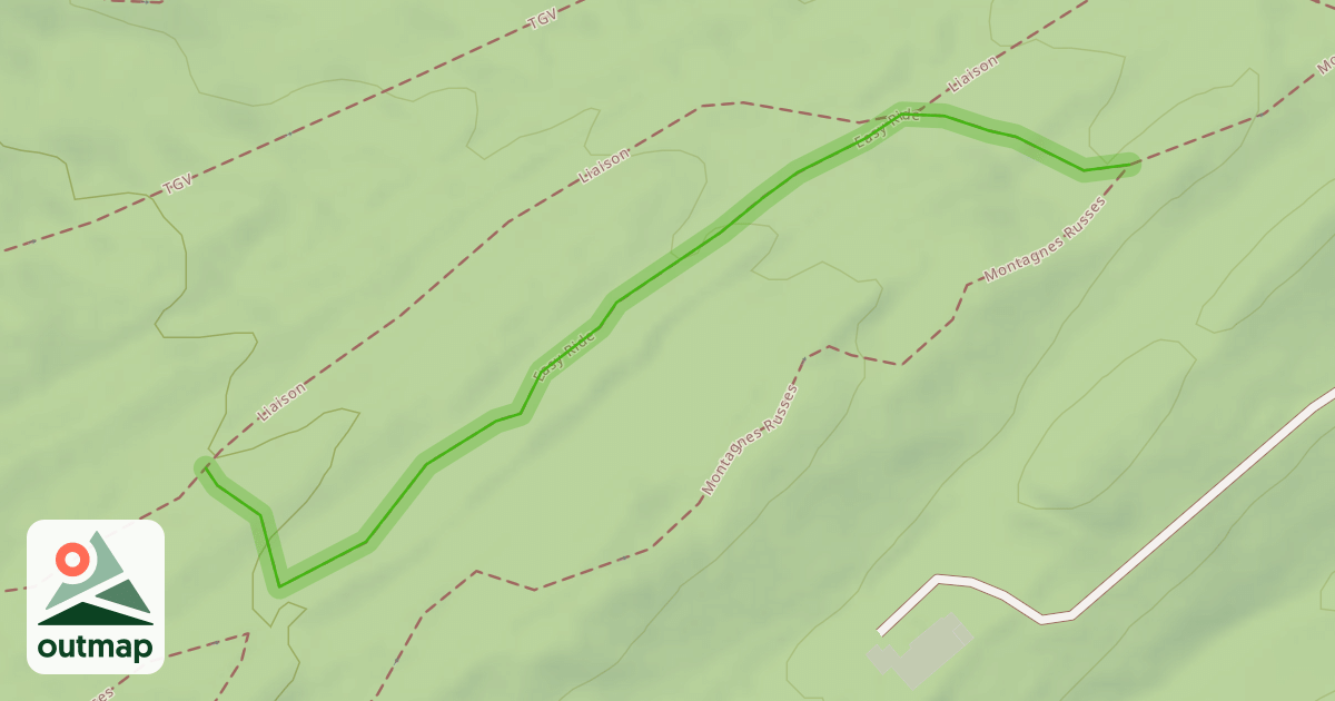 Map of Easy Ride