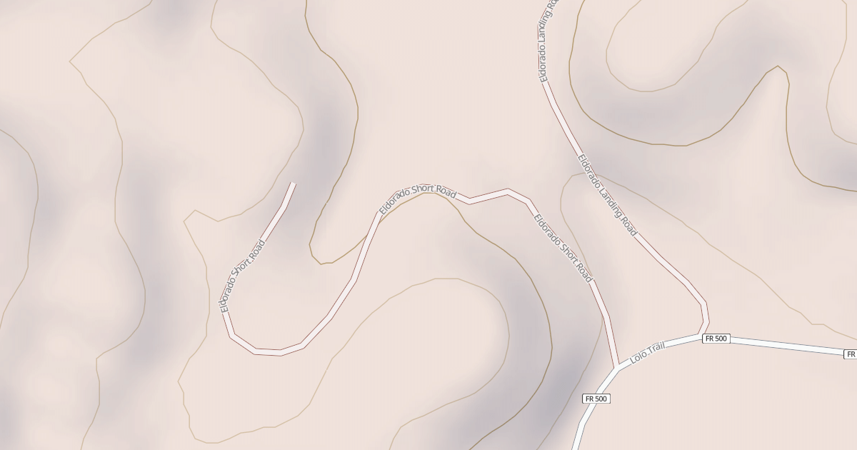 Map preview of ELDORADO SHORT