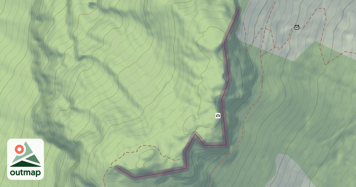 Map of Rocher du Roux