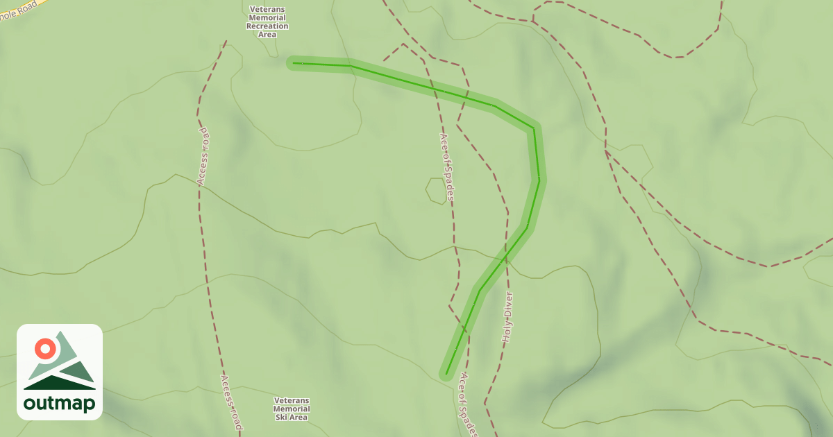 Map of Lower Wilderness
