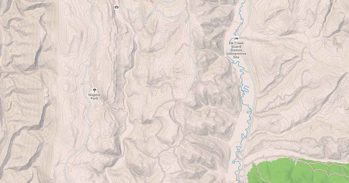 Map preview of HAMS FORK RIDGE