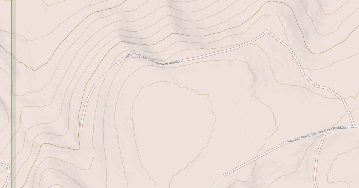 Map preview of USFS Motor Vehicle Use Map Roads {A8D5989E-5659-4BA4-A18D-93905F209A6C}