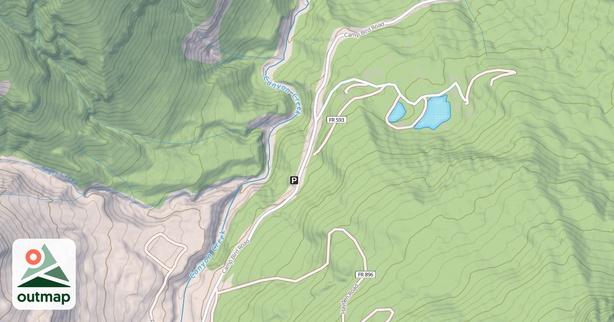Map of CAMP BIRD