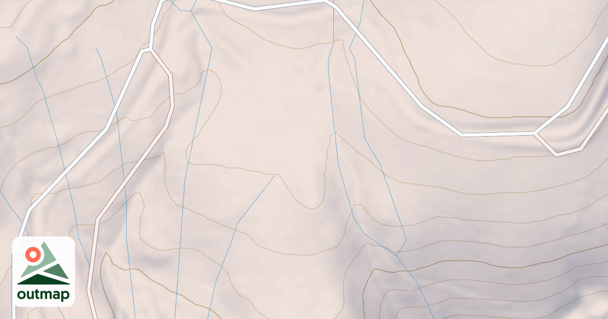 Map of CAMEL PEAK SPUR D