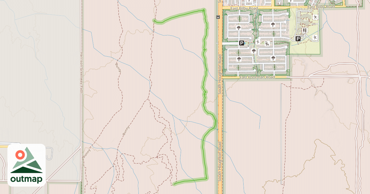 Map of Houghton Street