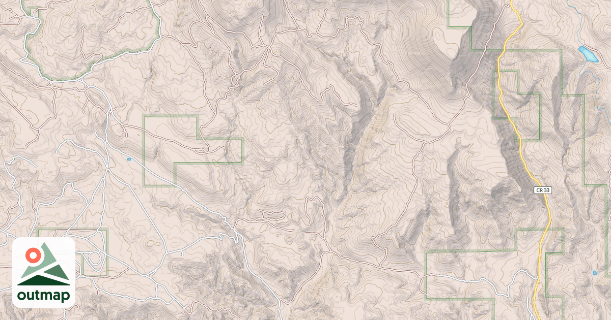 Map of BLM National GTLF Public Motorized Roads 188fe6b7-aeea-44f6-8d14-dbdd0f52d4f9
