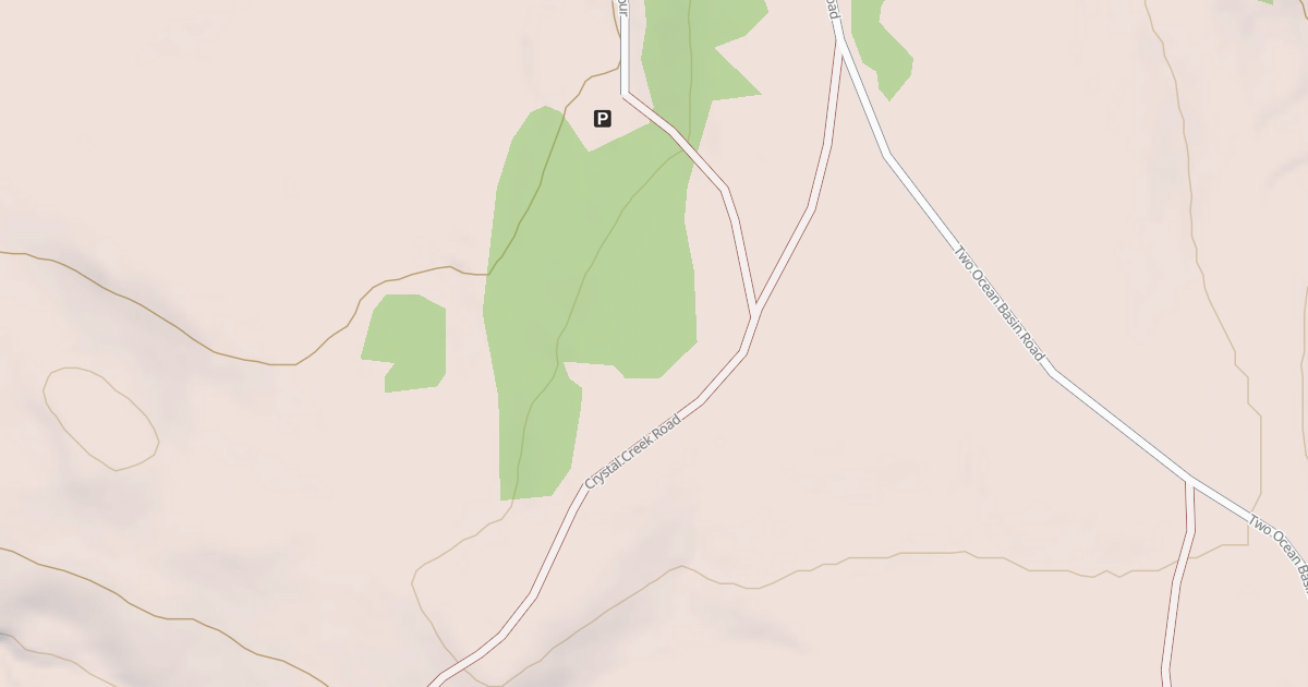 Map preview of CRYSTAL CREEK