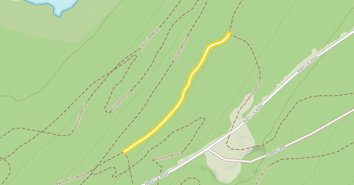 Map preview of Twin Pines Loop