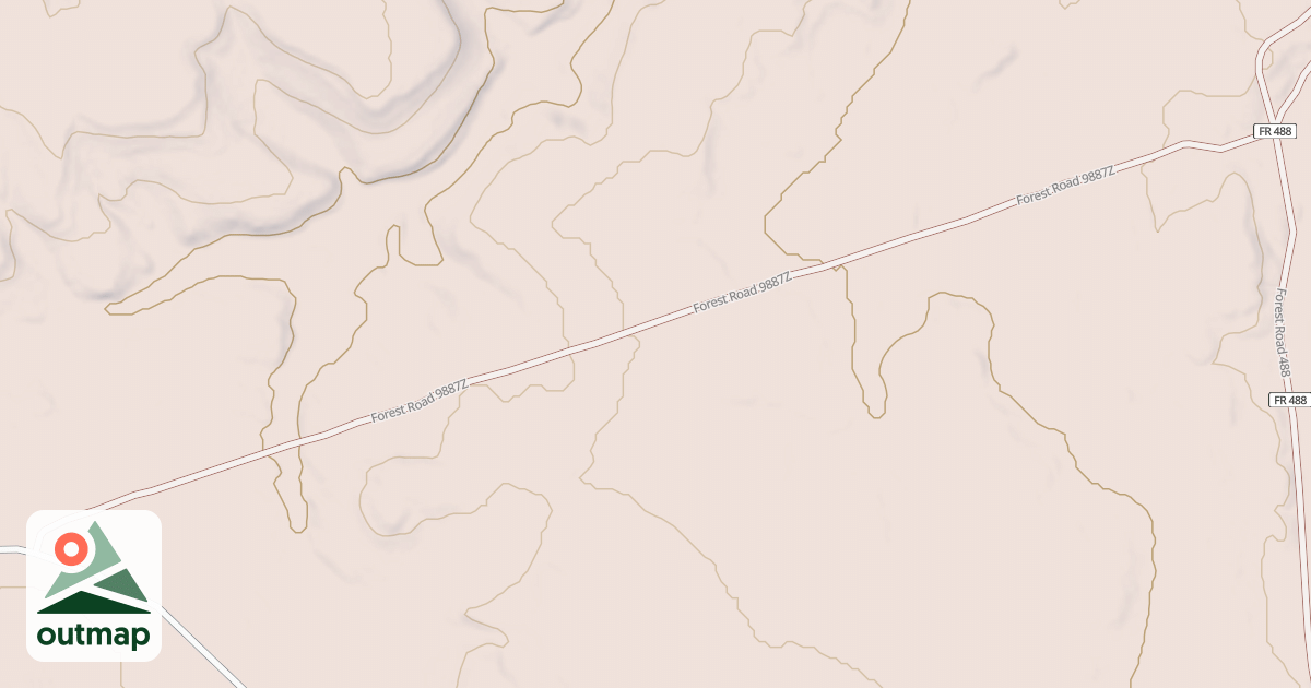 Map of USFS National Forest System Roads {DF6BFC89-4561-4F4D-B6AC-524AECB74487}