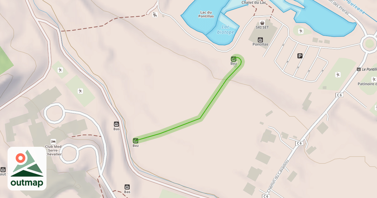Map of École Fréjus