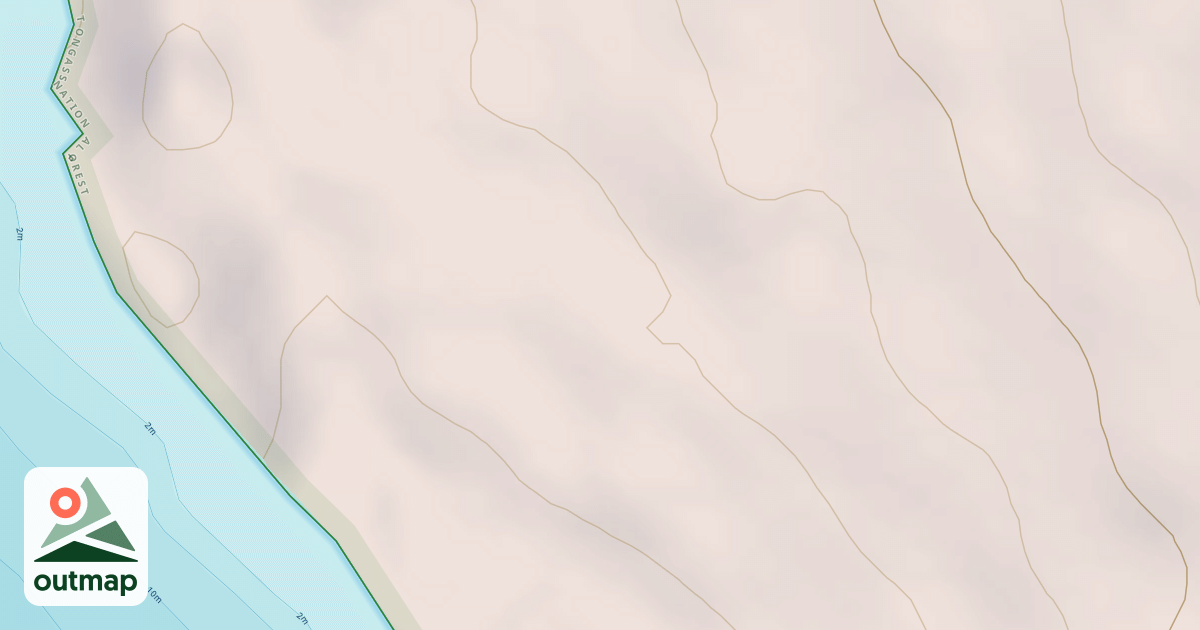 Map of Kizhuchia Creek Road