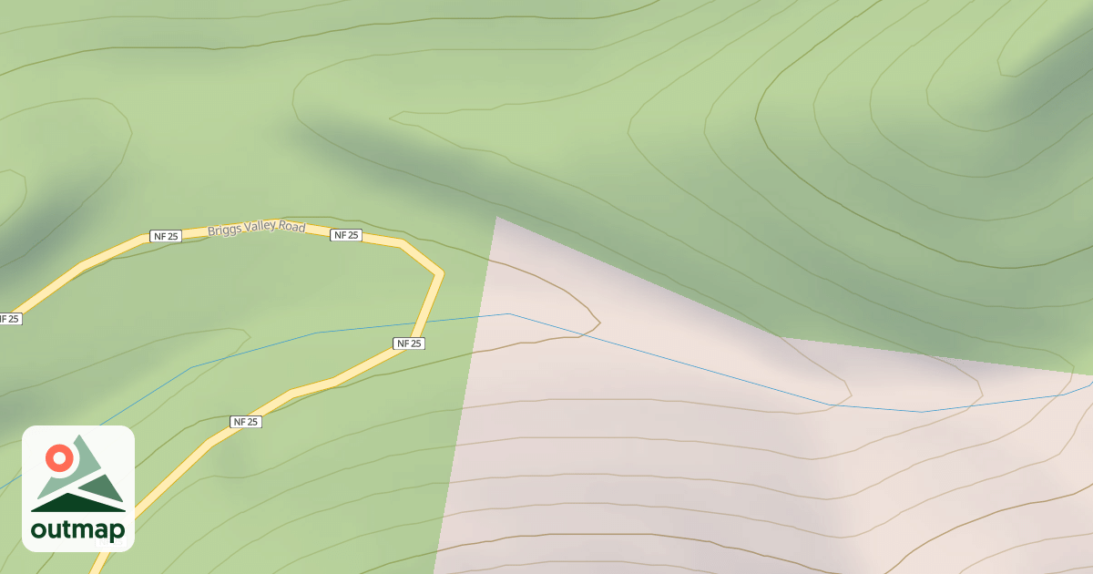 Map of ONION WATER