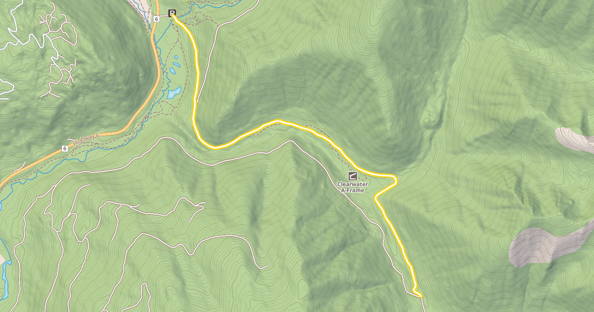 Map preview of Clearwater