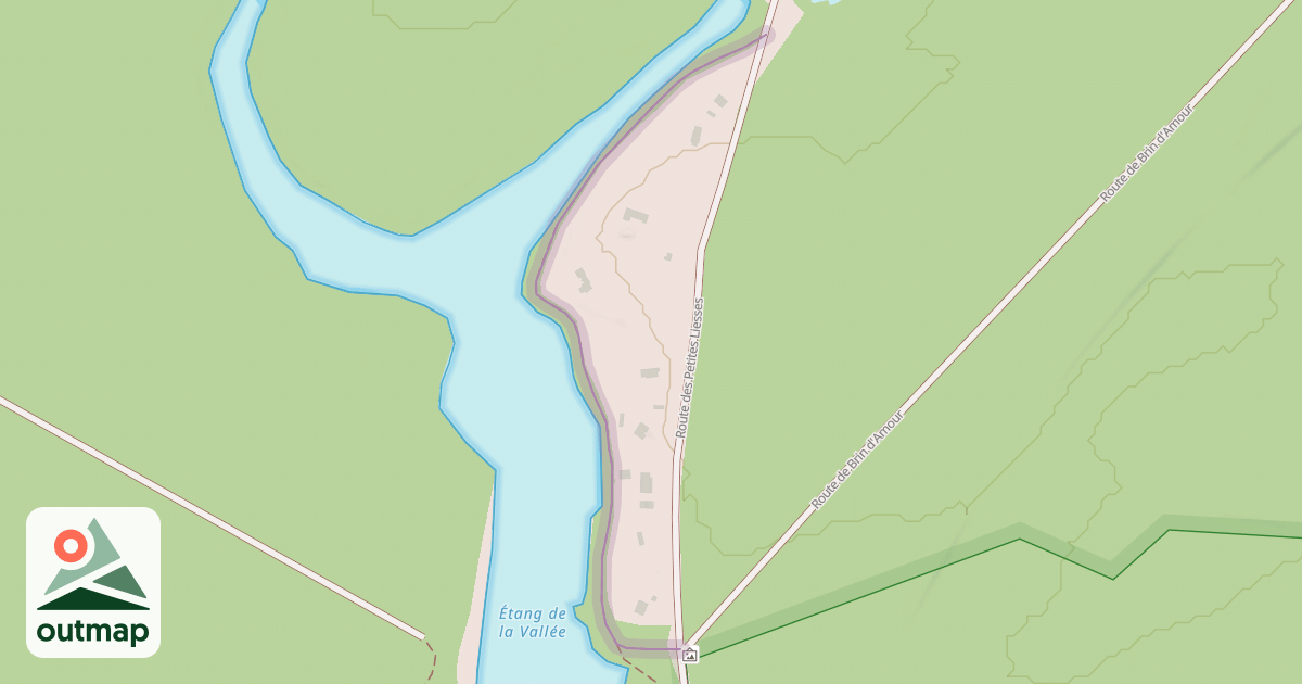 Map of Promenade des Bois Bézard