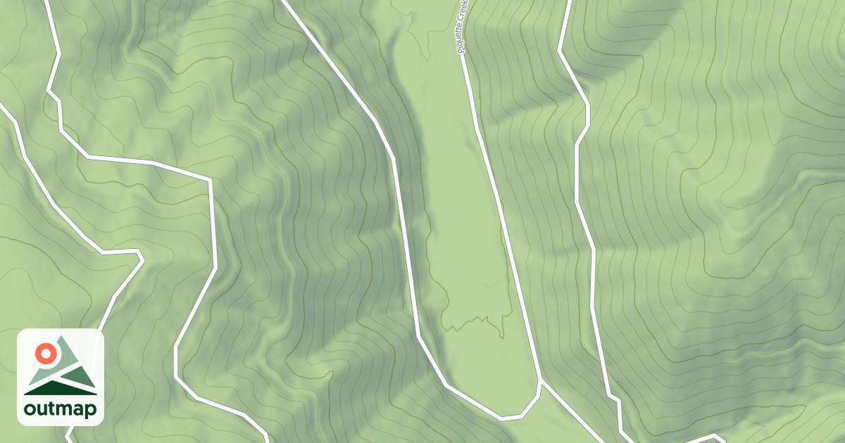 Map of (FDR) PIQUETT-PINE RIDGE