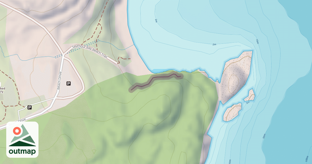 Map of Seymour Landing