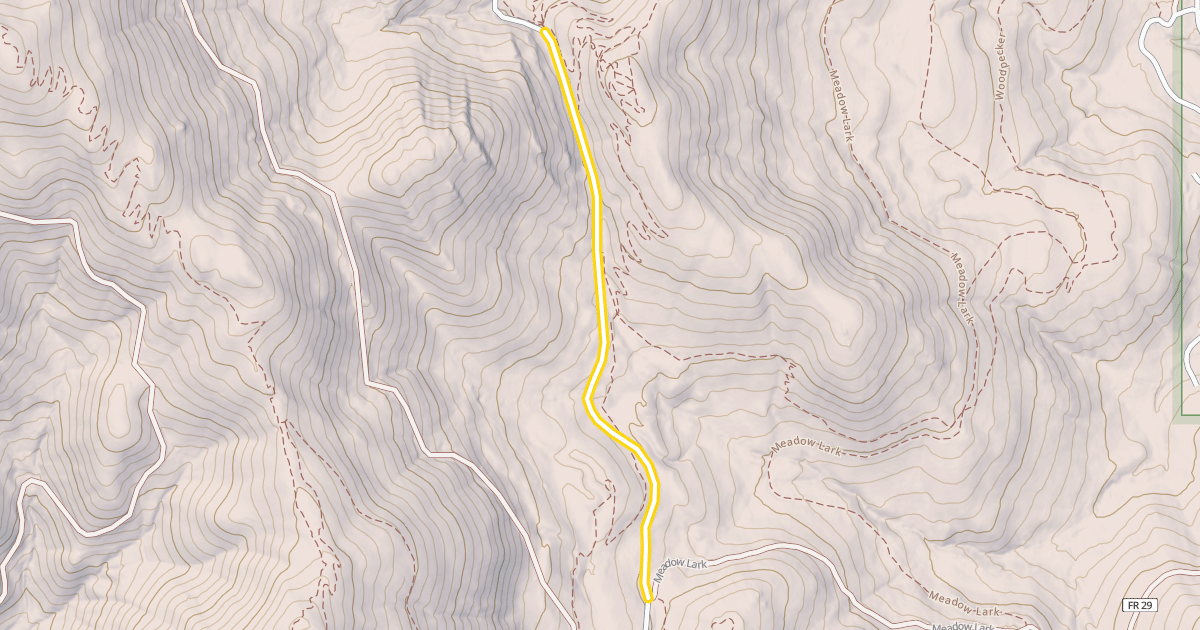 Map preview of Thompson Road
