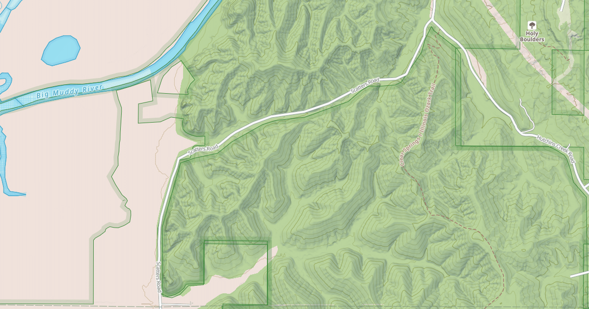 Map preview of LARUE RD