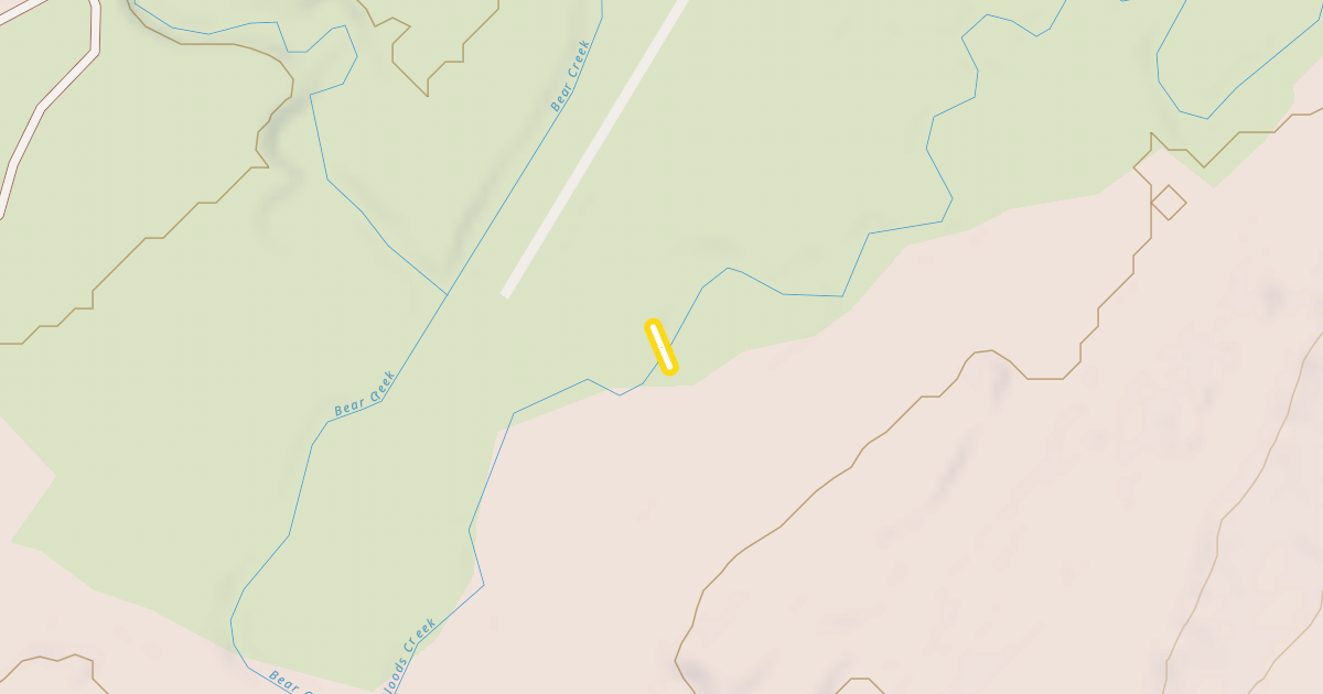 Map preview of Headwaters Bridge