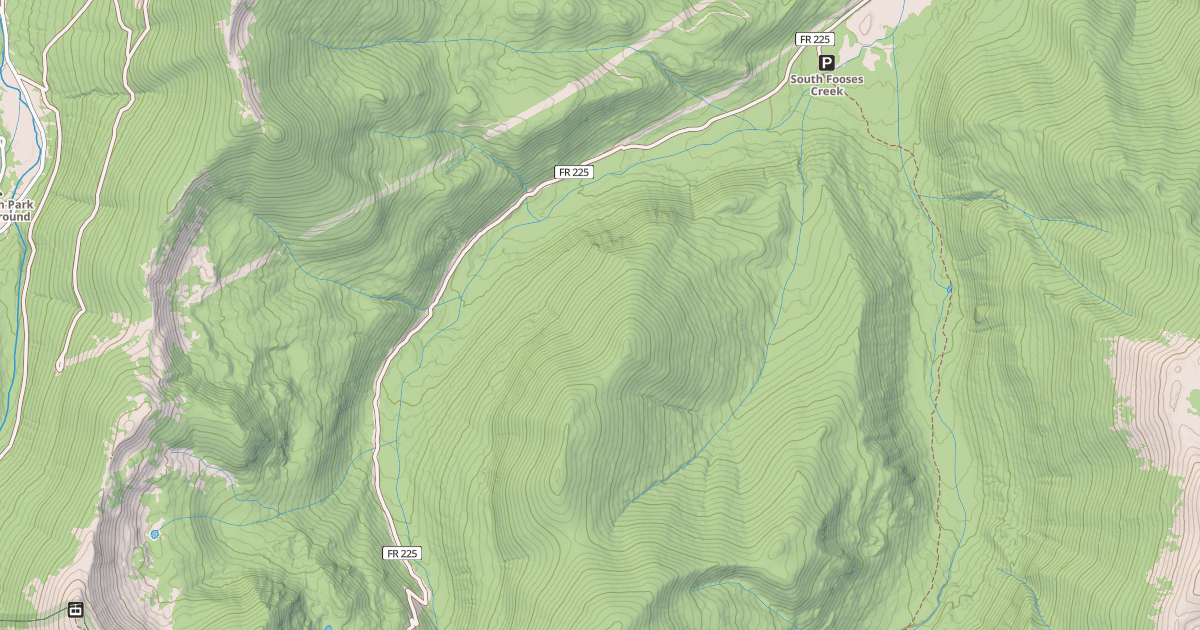 Map preview of FOOSES CREEK