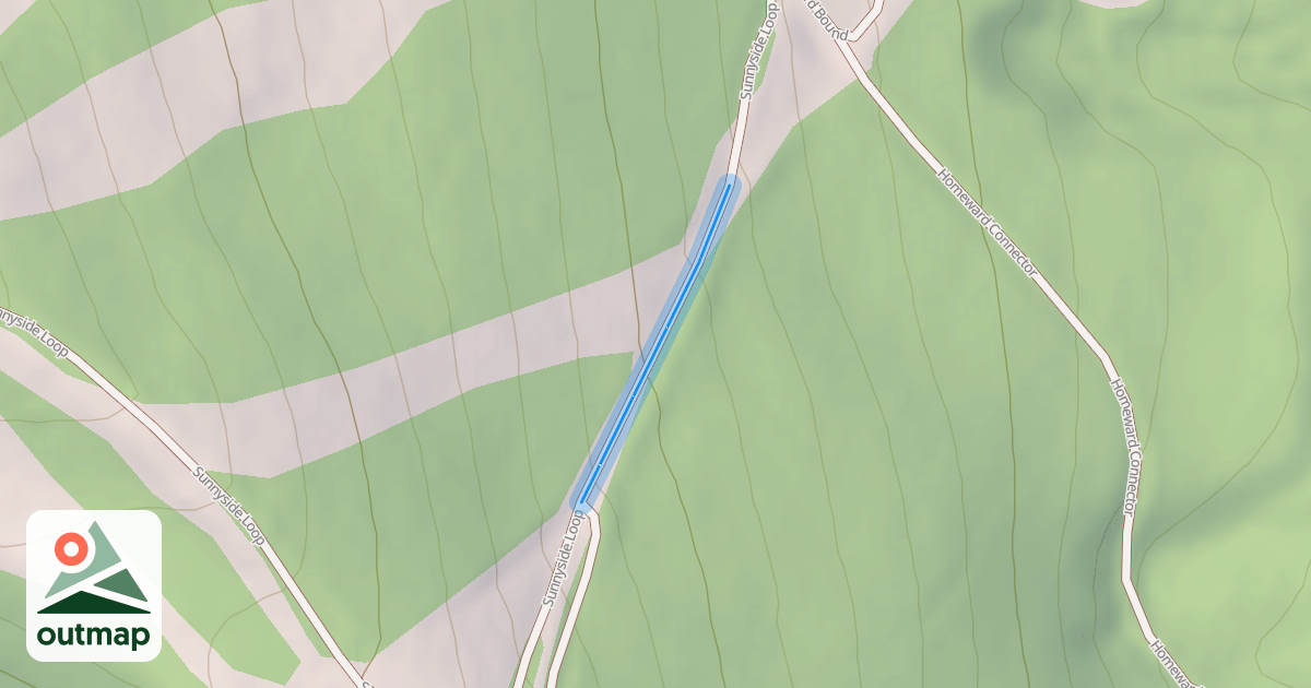 Map of Sunnyside Loop
