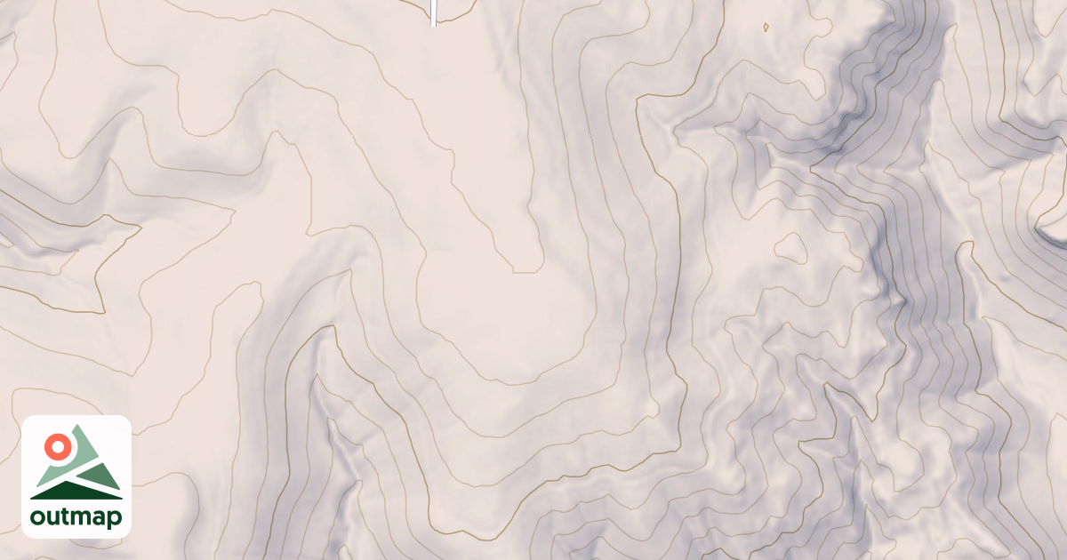 Map of FANNY PEAK BR 1C