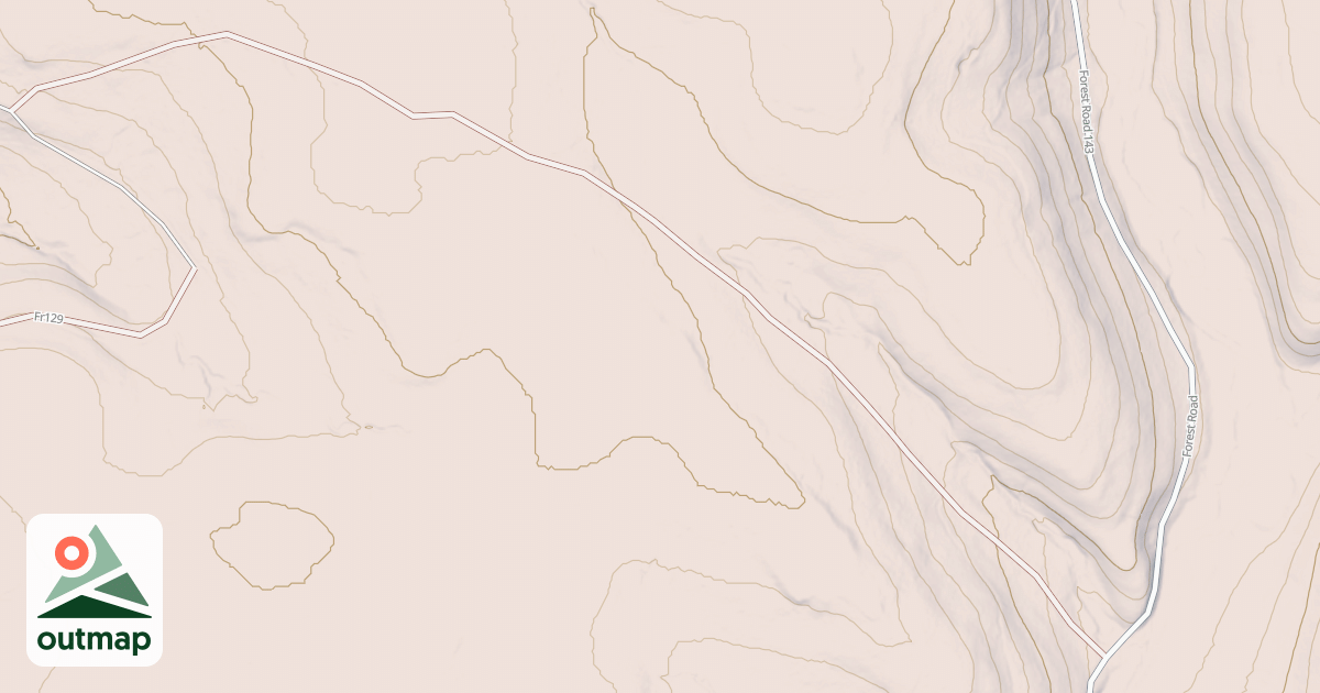 Map of PINE RUN