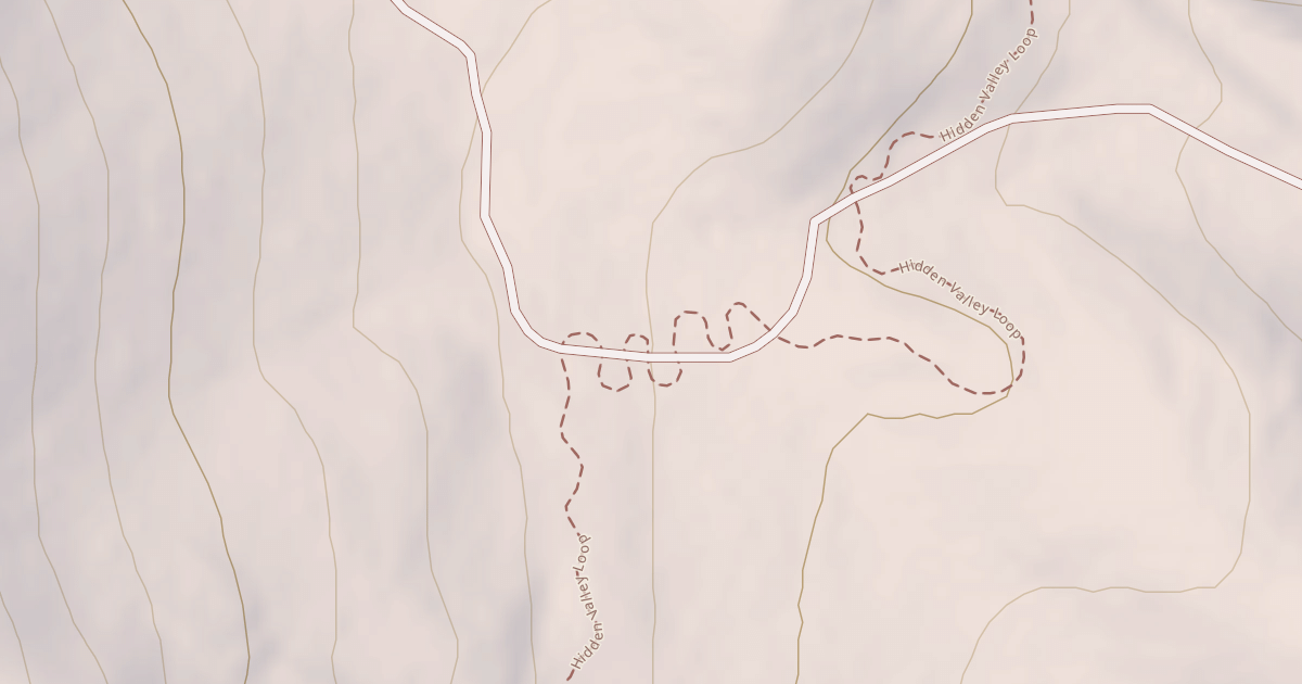 Map preview of Hidden Valley Loop