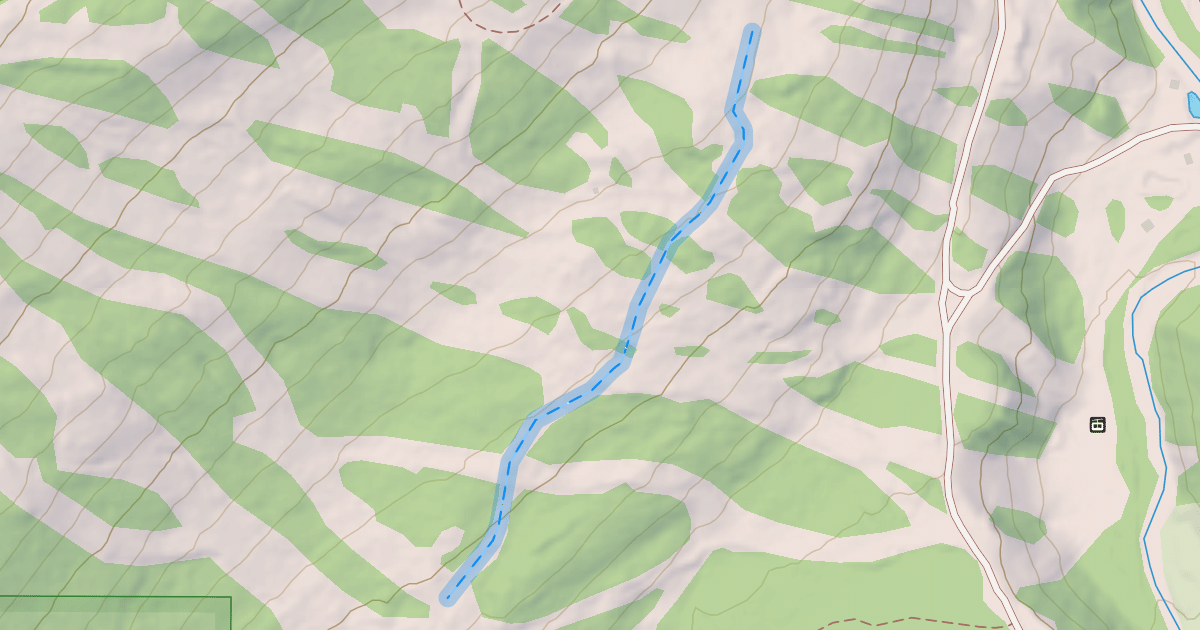 Map preview of Cross Cut
