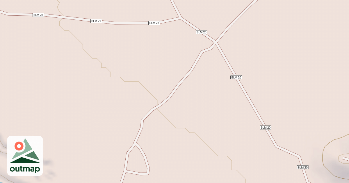 Map of BLM National GTLF Public Motorized Roads 0da8bec9-7114-4814-9be4-5612b25c50b0