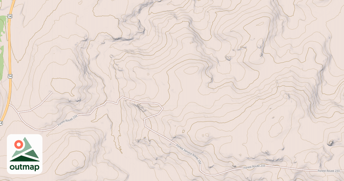 Map of DUNCAN LAKE RD