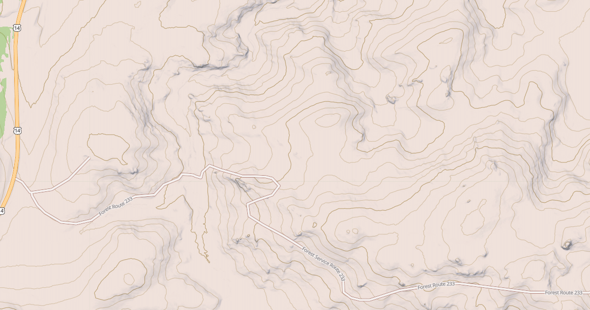 Map preview of DUNCAN LAKE RD