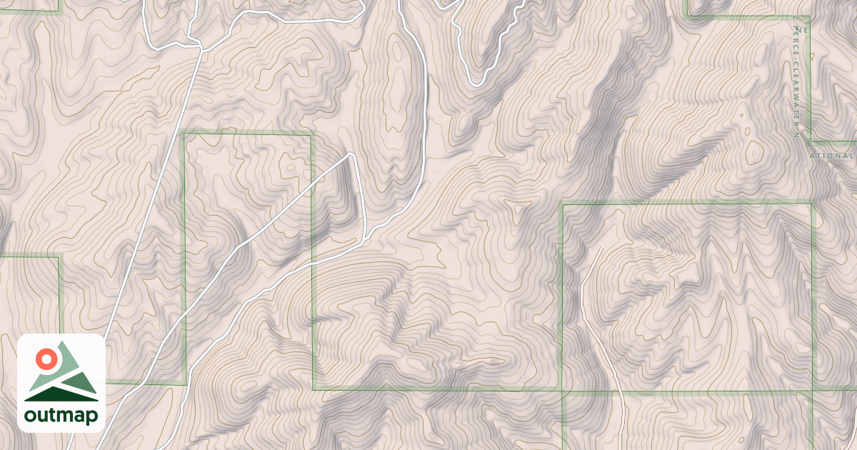 Map of STRYCHNINE RIDGE C