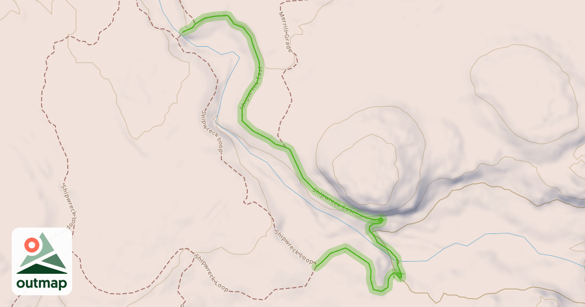Map of Shipwreck East