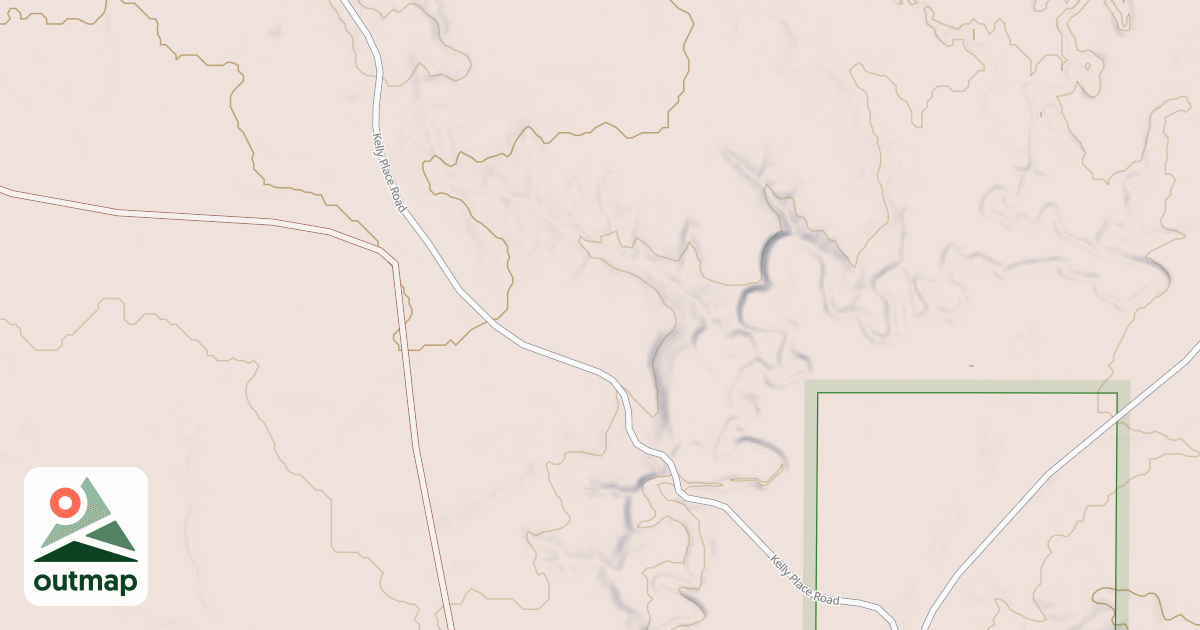 Map of KELLY PLACE