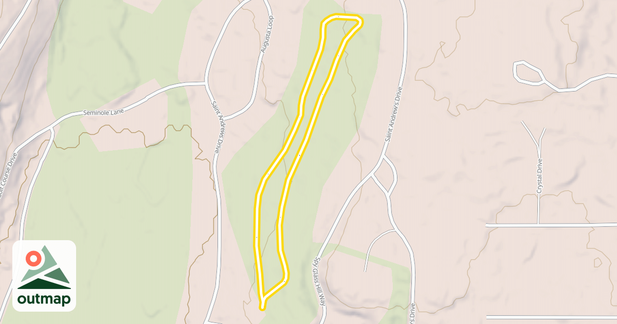 Map of St. Andrew's Loop