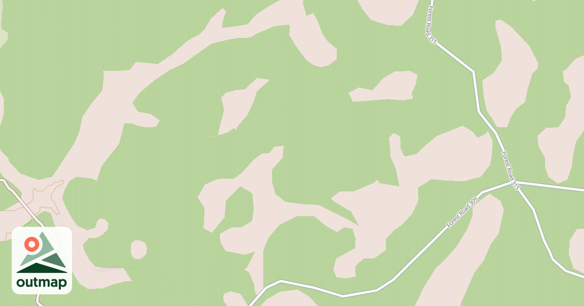 Map of USFS National Forest System Roads {B09637D4-D82C-46CF-8EC0-16CB83F05961}