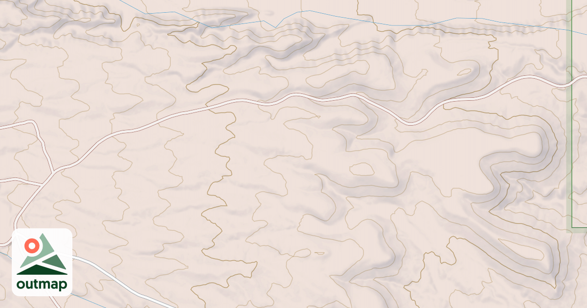 Map of LANDING STRIP ROAD