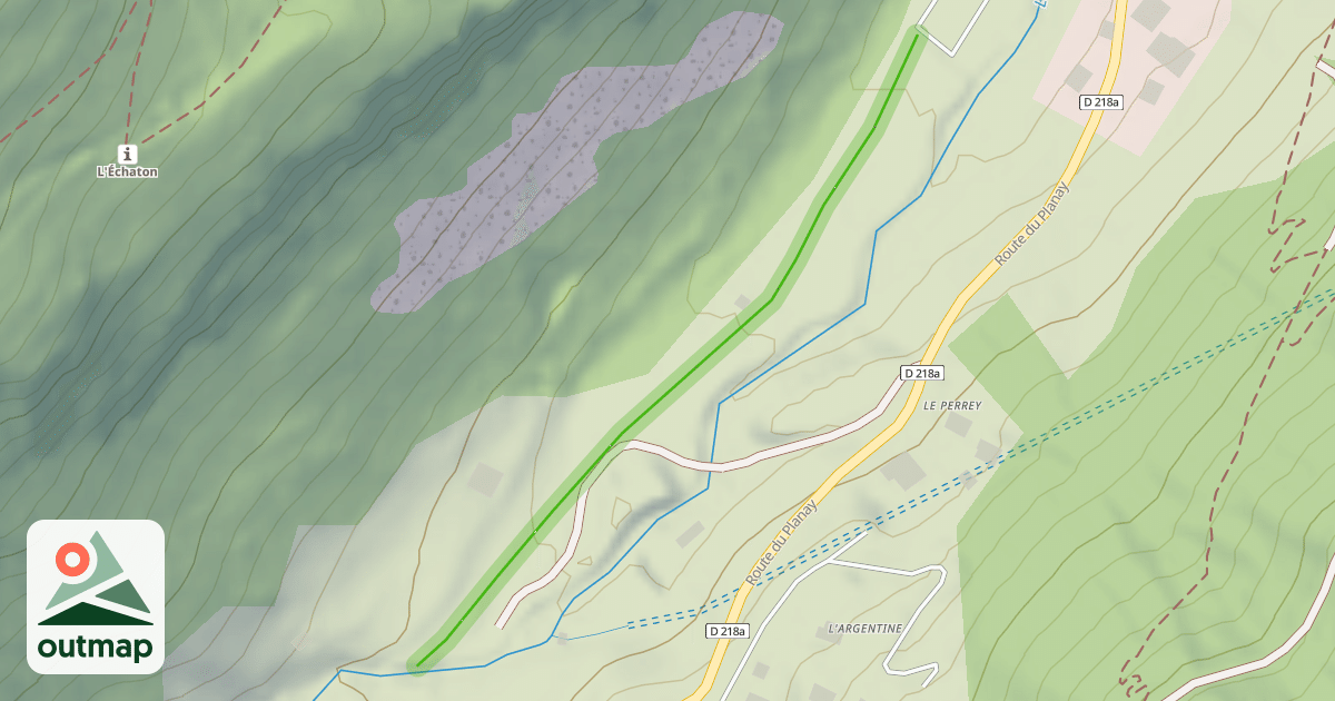 Map of Boulevard de Liaison